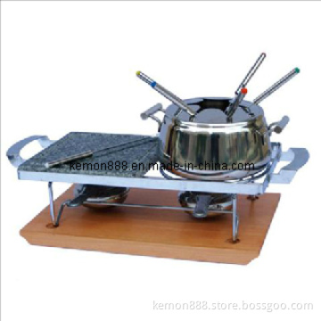 13PCS S. S Fondue Set